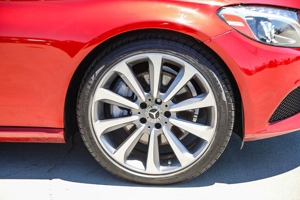 used 2018 Mercedes-Benz C-Class car, priced at $19,985
