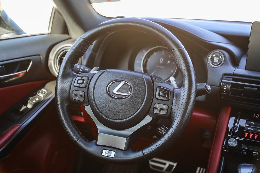 used 2023 Lexus IS 350 car, priced at $38,500