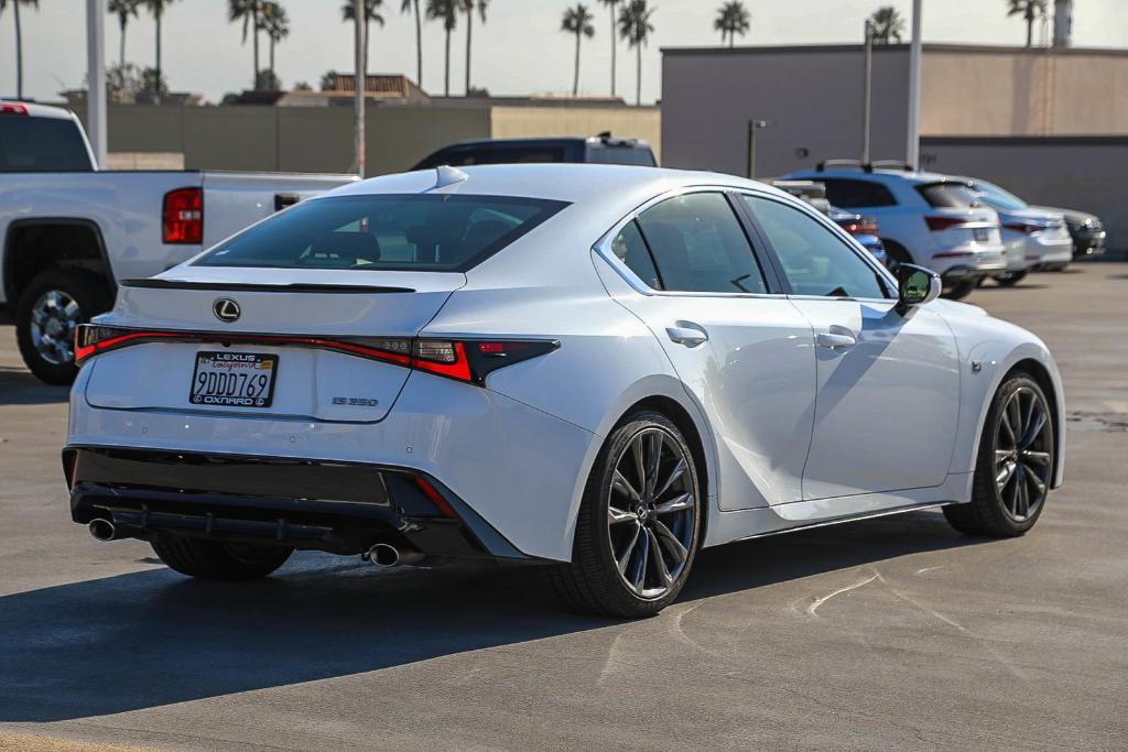 used 2023 Lexus IS 350 car, priced at $38,500