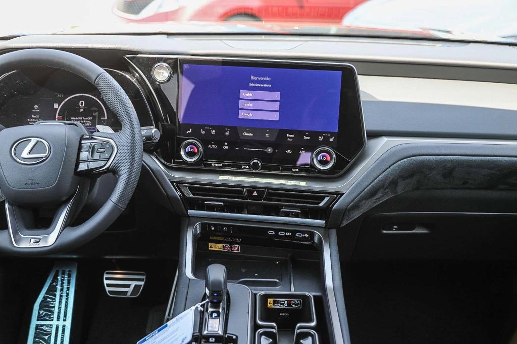 new 2025 Lexus TX 500h car, priced at $74,513