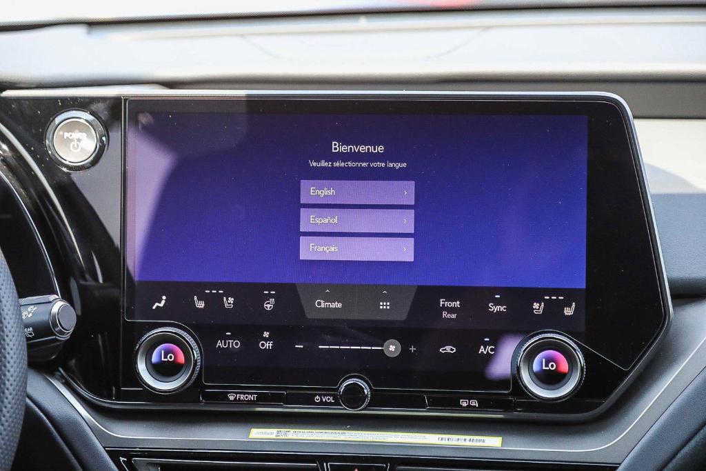 new 2025 Lexus TX 500h car, priced at $74,513