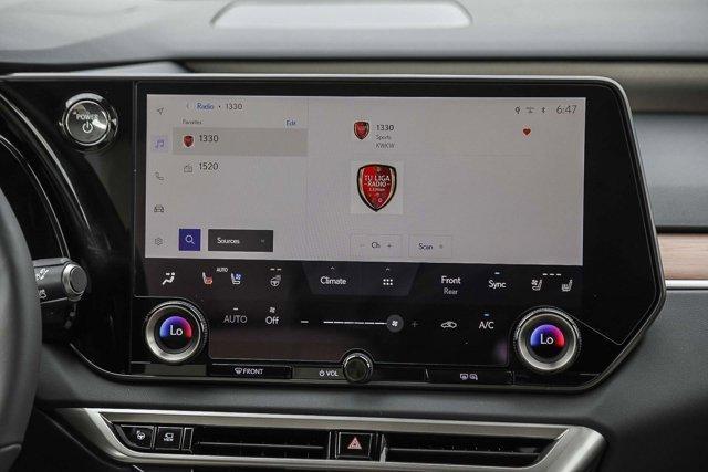 new 2025 Lexus RX 350h car, priced at $68,339