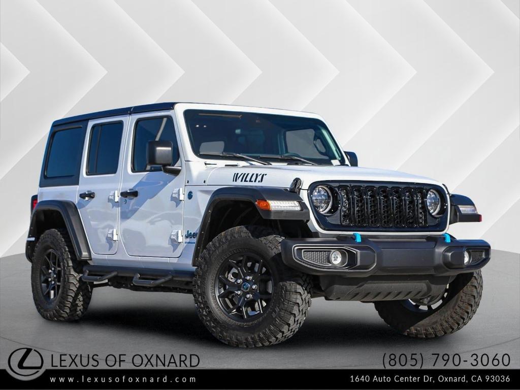 used 2024 Jeep Wrangler 4xe car, priced at $35,990