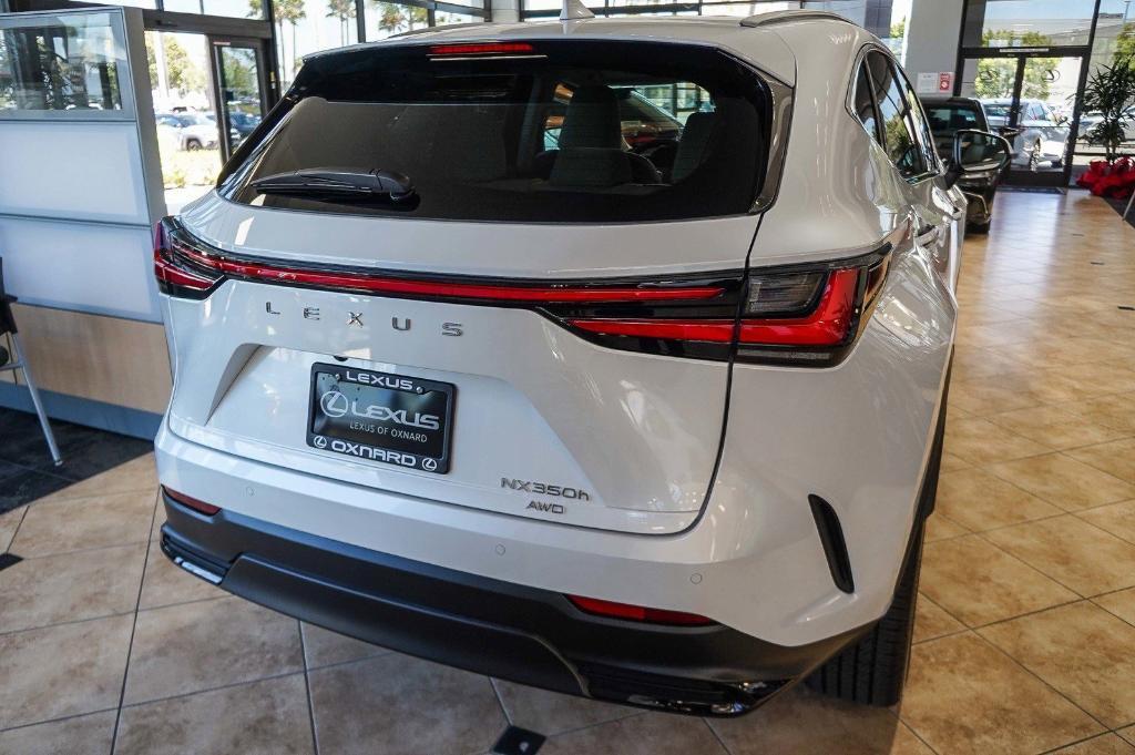 new 2025 Lexus NX 350h car, priced at $58,525