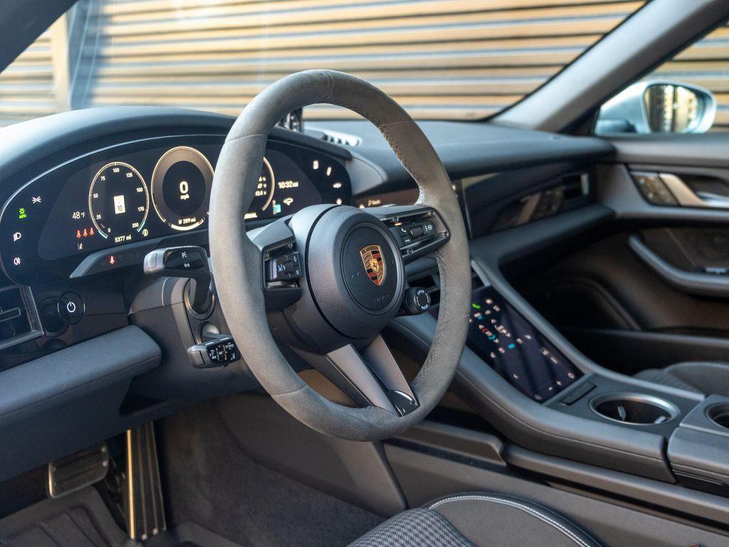 used 2025 Porsche Taycan car, priced at $99,991