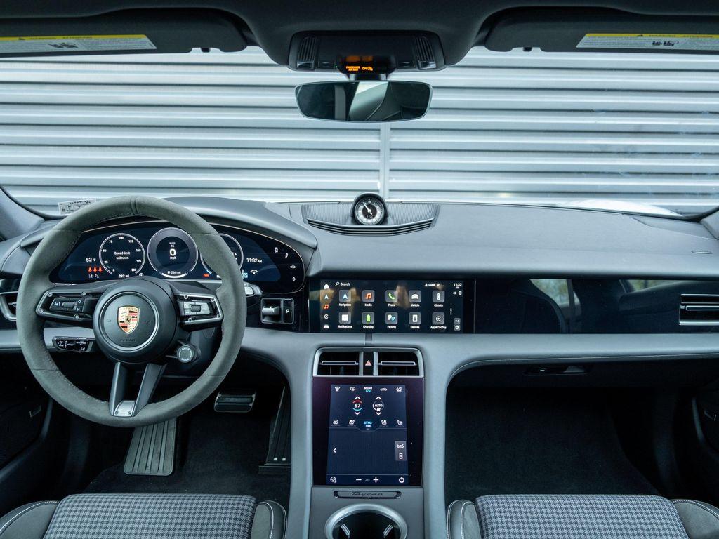 used 2025 Porsche Taycan car, priced at $99,991