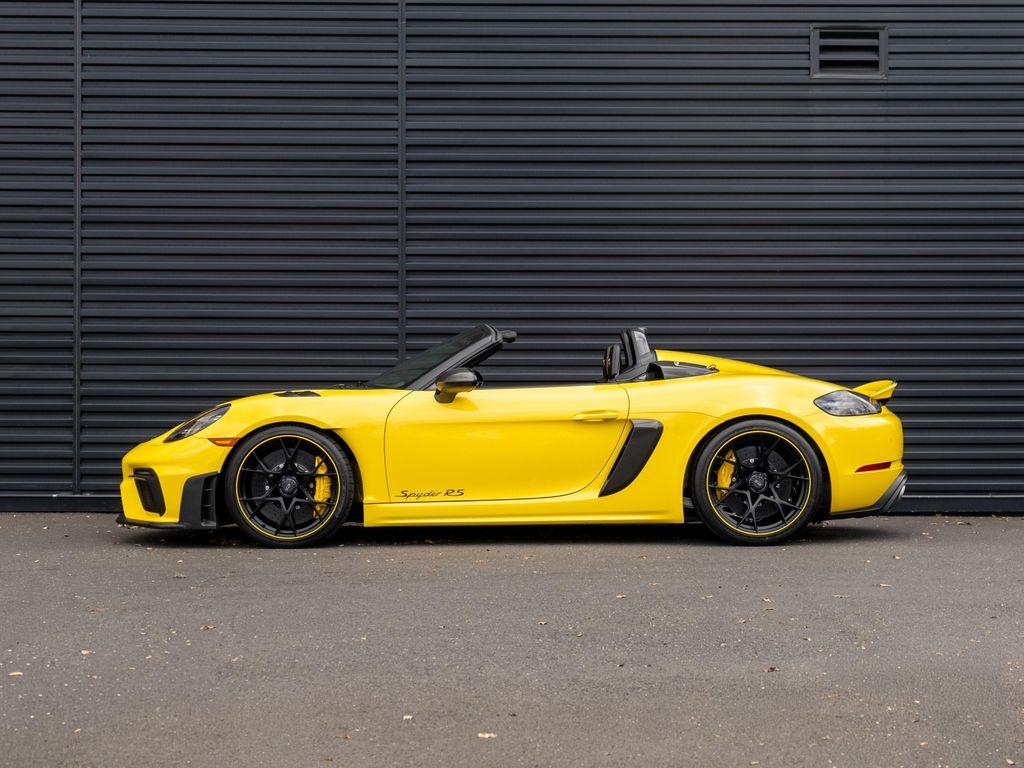 used 2024 Porsche 718 Spyder car, priced at $214,995