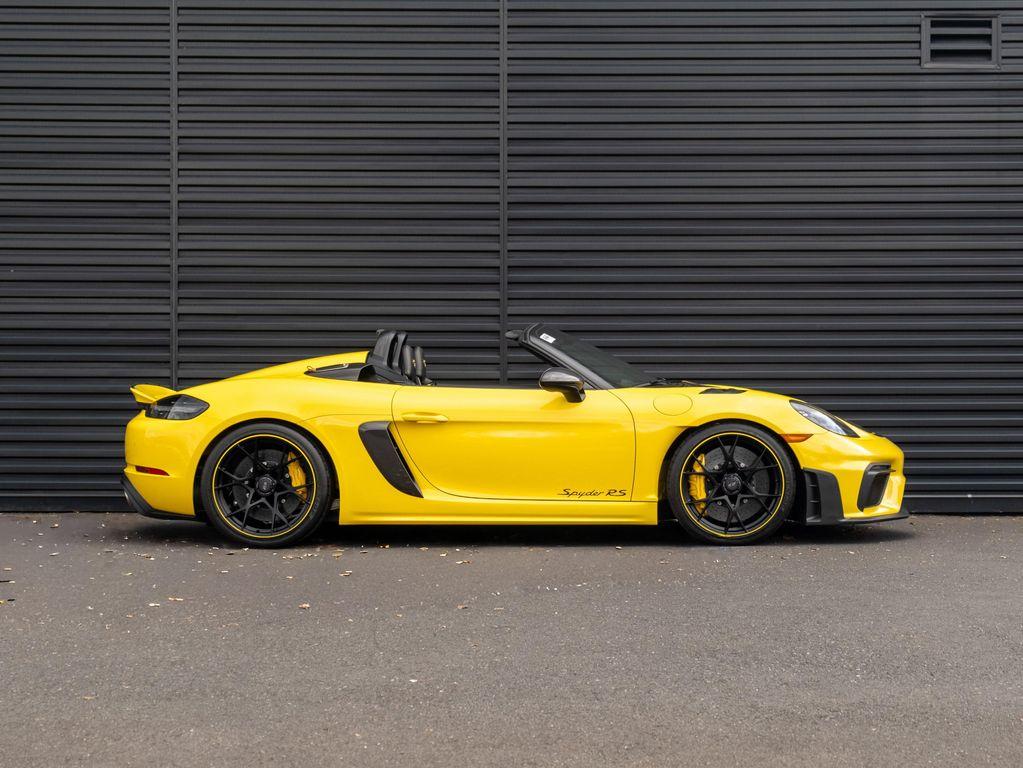 used 2024 Porsche 718 Spyder car, priced at $214,995