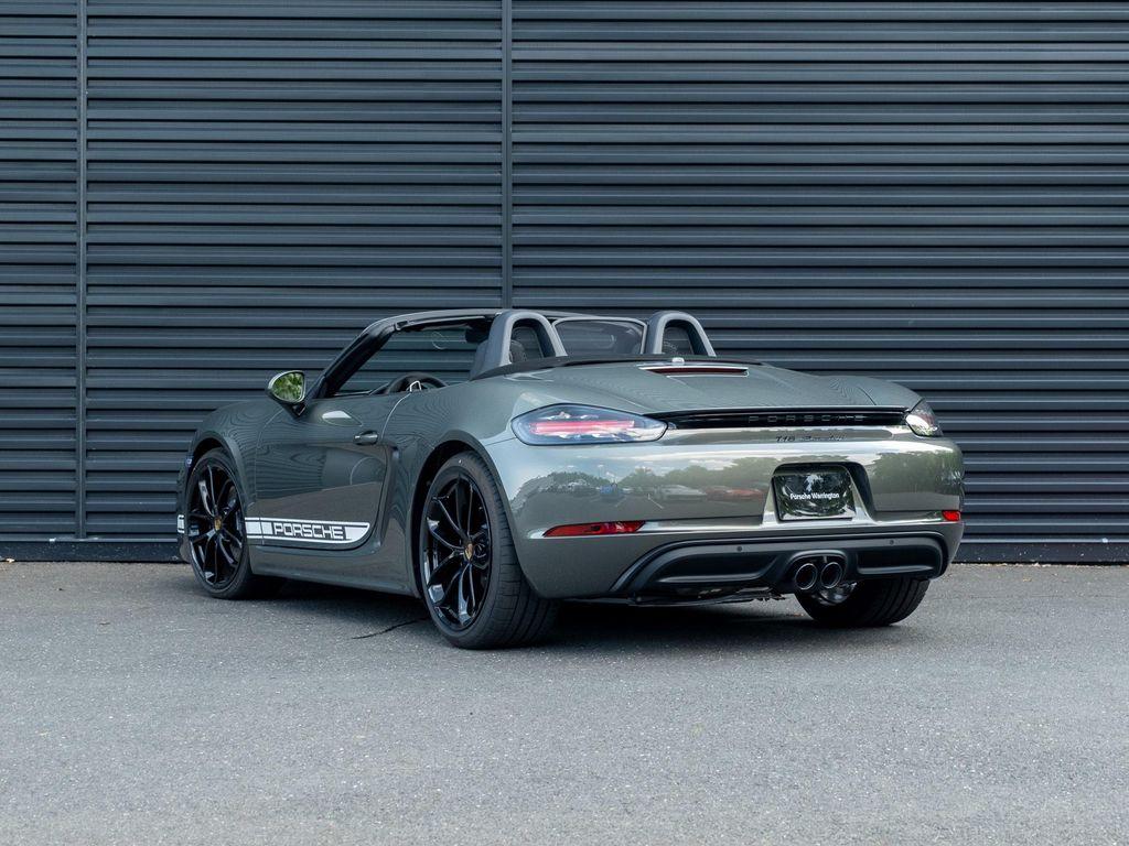 new 2025 Porsche 718 Boxster car, priced at $94,625