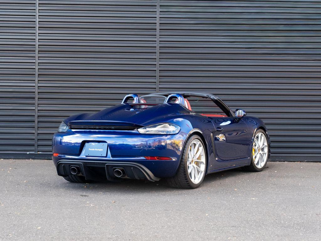 used 2021 Porsche 718 Spyder car, priced at $149,991
