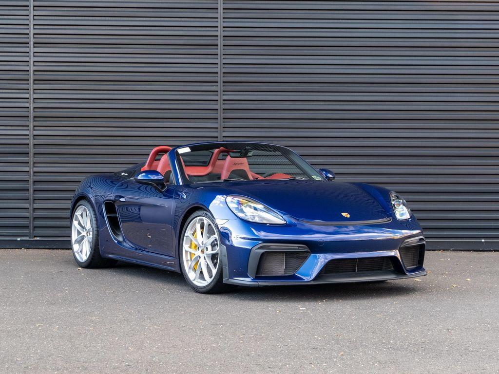 used 2021 Porsche 718 Spyder car, priced at $149,991