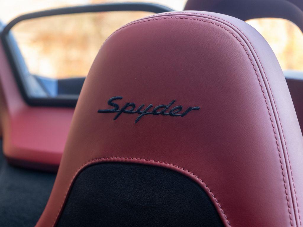 used 2021 Porsche 718 Spyder car, priced at $149,991