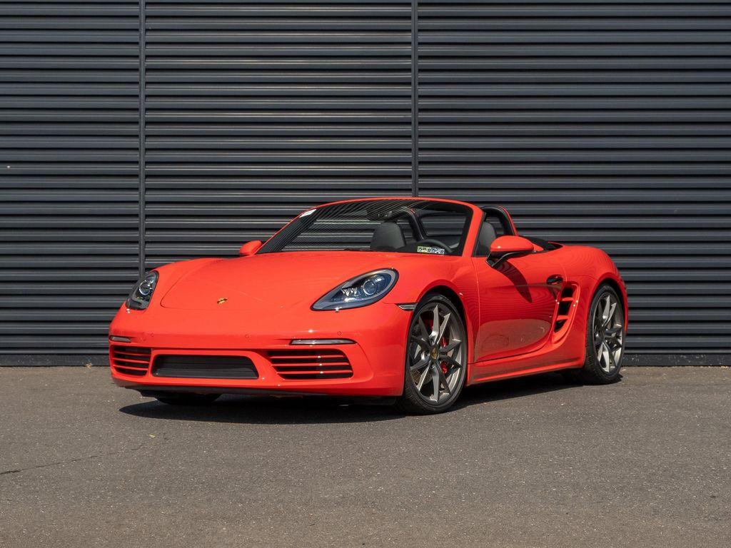 new 2025 Porsche 718 Boxster car, priced at $105,205