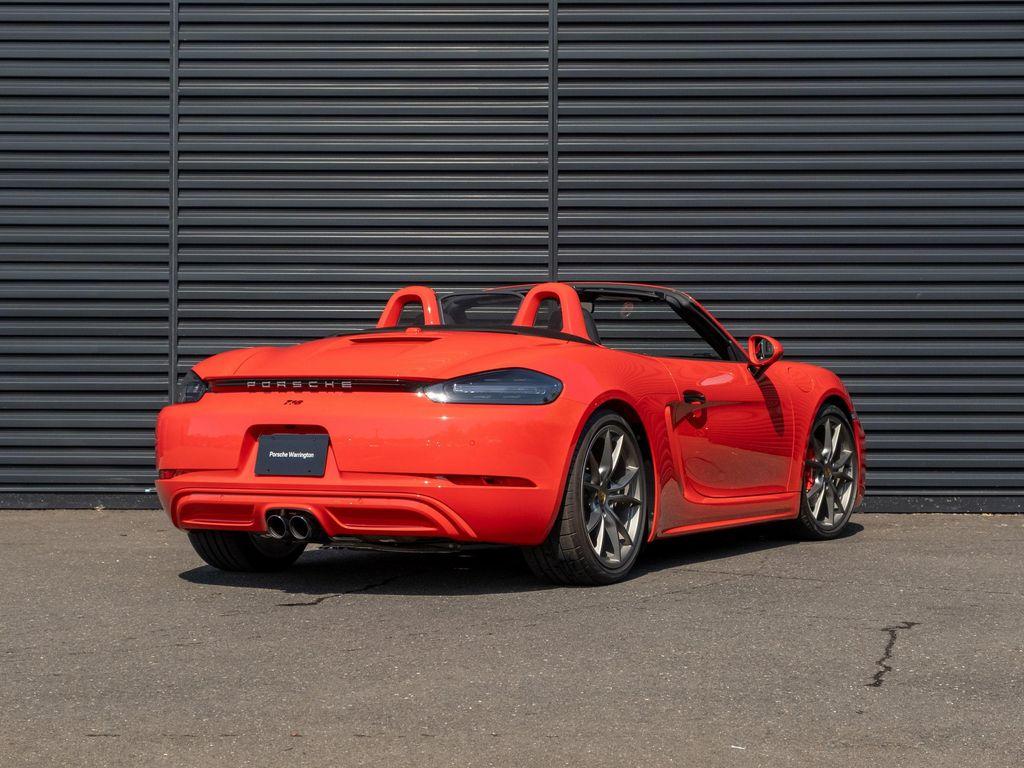 new 2025 Porsche 718 Boxster car, priced at $105,205