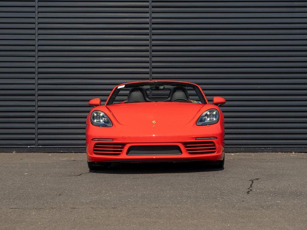 new 2025 Porsche 718 Boxster car, priced at $105,205