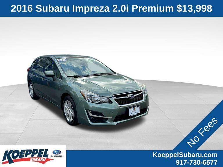 used 2016 Subaru Impreza car, priced at $13,998