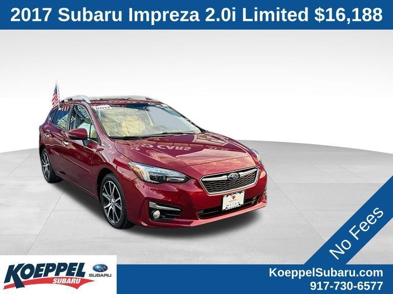 used 2017 Subaru Impreza car, priced at $16,188