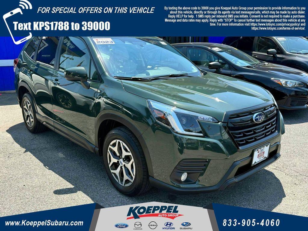 used 2023 Subaru Forester car, priced at $27,588