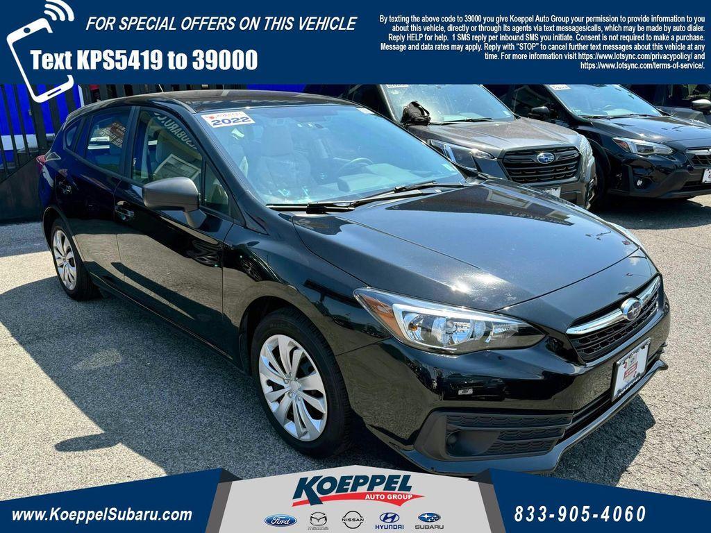 used 2022 Subaru Impreza car, priced at $19,889