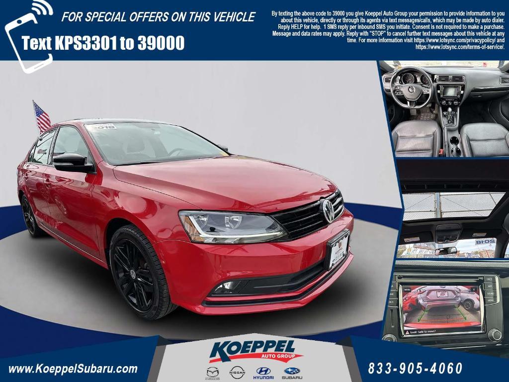 used 2018 Volkswagen Jetta car, priced at $13,889