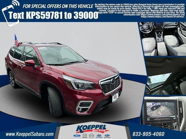 used 2021 Subaru Forester car, priced at $26,588