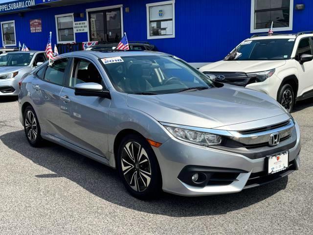 used 2018 Honda Civic car, priced at $16,998