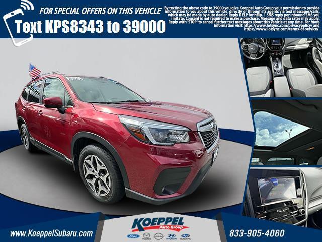 used 2021 Subaru Forester car, priced at $23,288