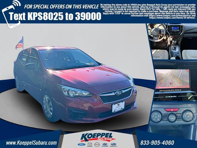 used 2019 Subaru Impreza car, priced at $15,188