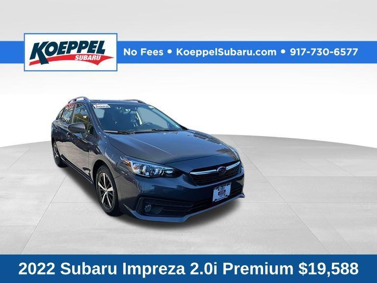 used 2022 Subaru Impreza car, priced at $19,588