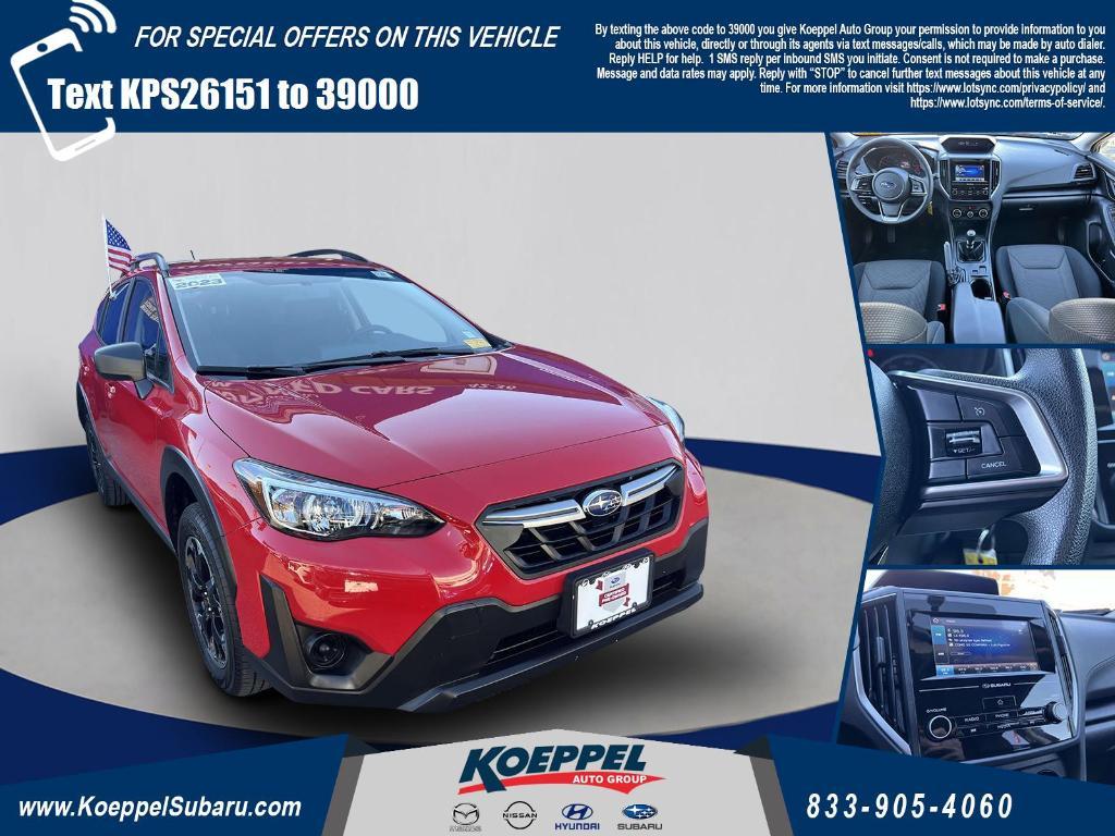 used 2023 Subaru Crosstrek car, priced at $24,588