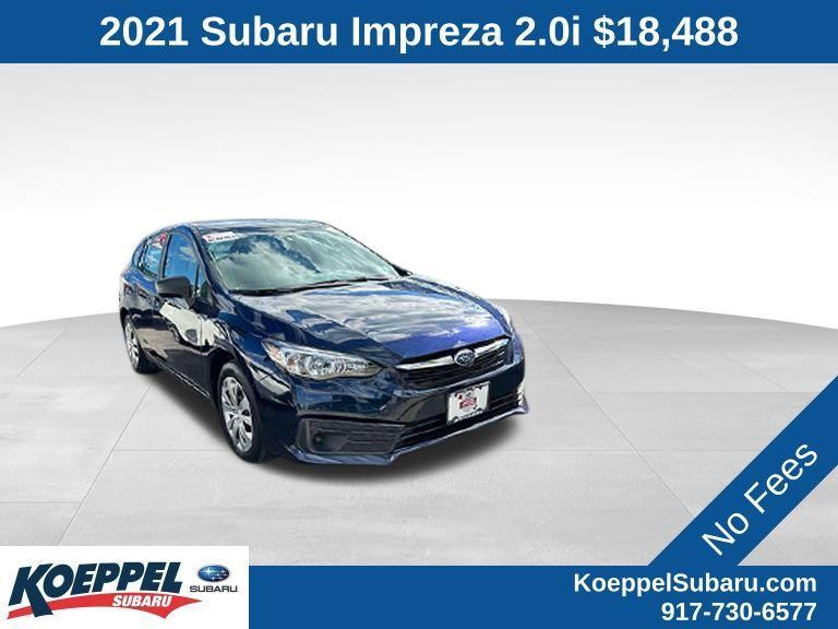 used 2021 Subaru Impreza car, priced at $18,488