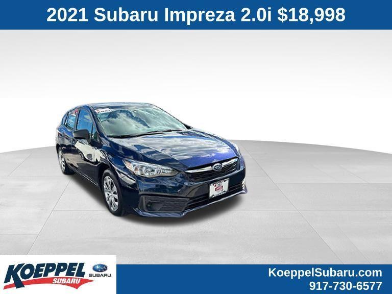 used 2021 Subaru Impreza car, priced at $18,998