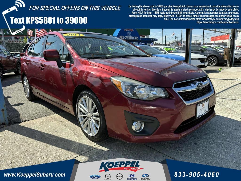 used 2014 Subaru Impreza car, priced at $13,997