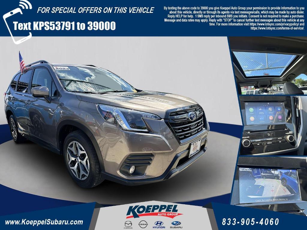 used 2023 Subaru Forester car, priced at $25,588
