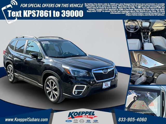 used 2021 Subaru Forester car, priced at $25,998