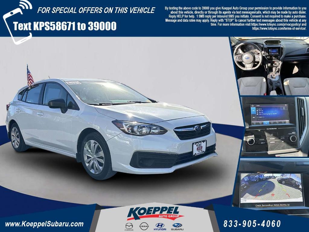 used 2023 Subaru Impreza car, priced at $19,998