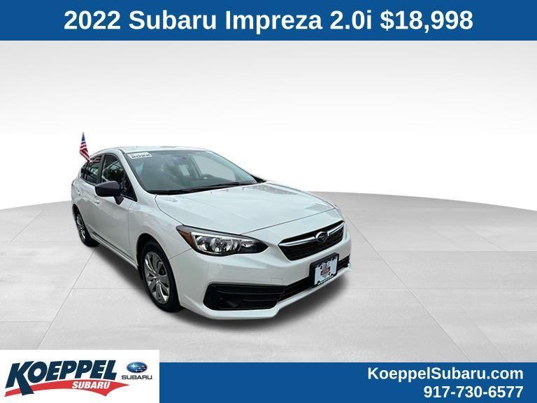 used 2022 Subaru Impreza car, priced at $18,998