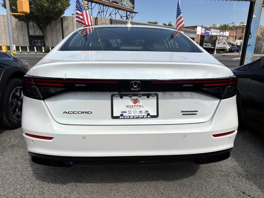 used 2024 Honda Accord Hybrid car, priced at $32,588