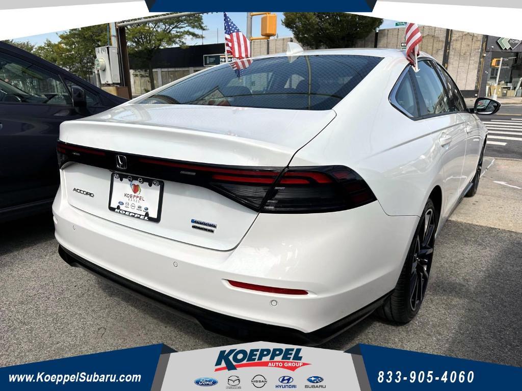 used 2024 Honda Accord Hybrid car, priced at $32,588