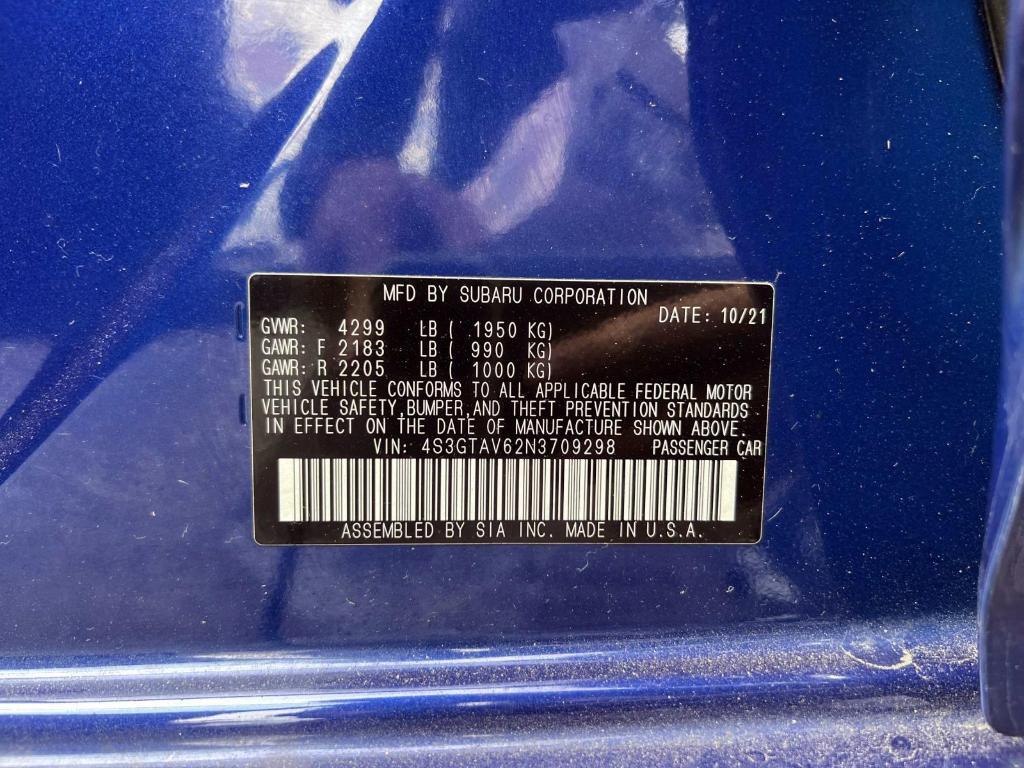 used 2022 Subaru Impreza car, priced at $20,100