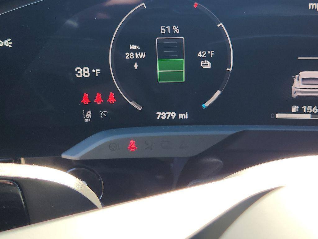 used 2025 Porsche Taycan car, priced at $169,880