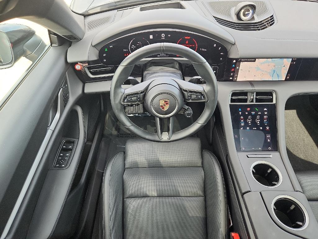 used 2025 Porsche Taycan car, priced at $107,436