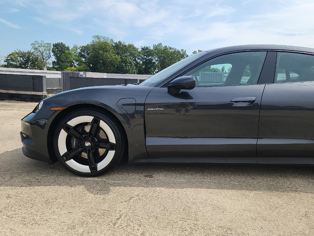used 2025 Porsche Taycan car, priced at $107,436