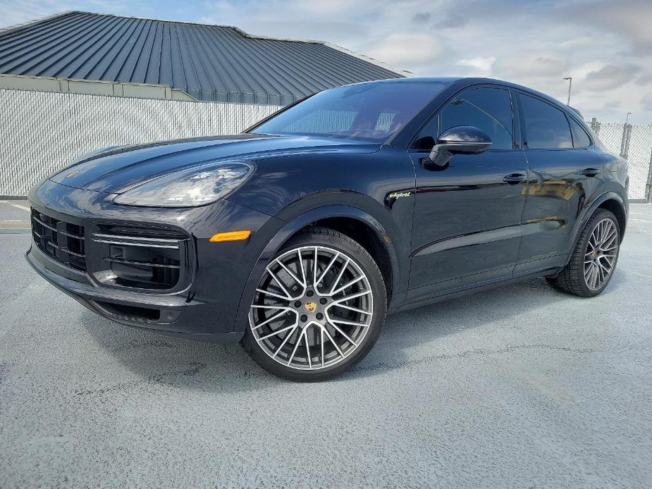 used 2021 Porsche Cayenne E-Hybrid Coupe car, priced at $121,995