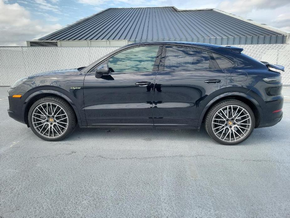 used 2021 Porsche Cayenne E-Hybrid Coupe car, priced at $121,981