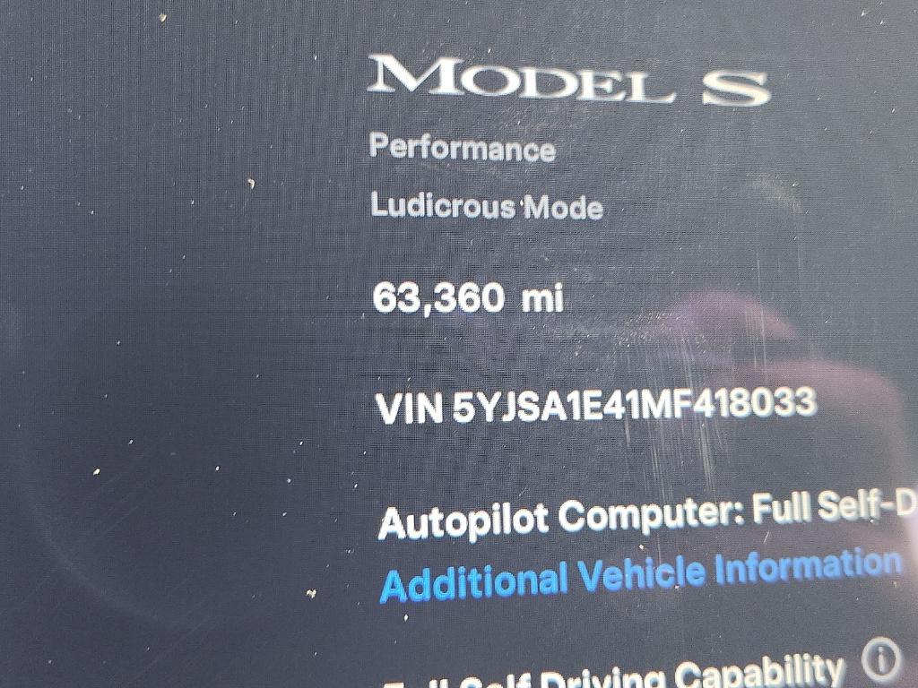 used 2021 Tesla Model S car, priced at $39,918