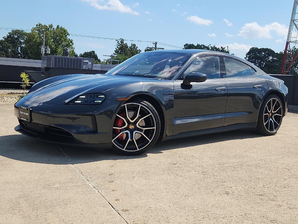 used 2025 Porsche Taycan car, priced at $127,851
