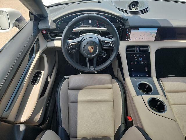 used 2025 Porsche Taycan car, priced at $129,898