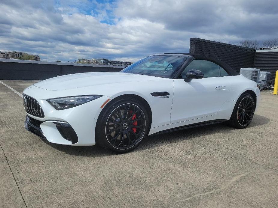used 2022 Mercedes-Benz AMG SL 55 car, priced at $113,997