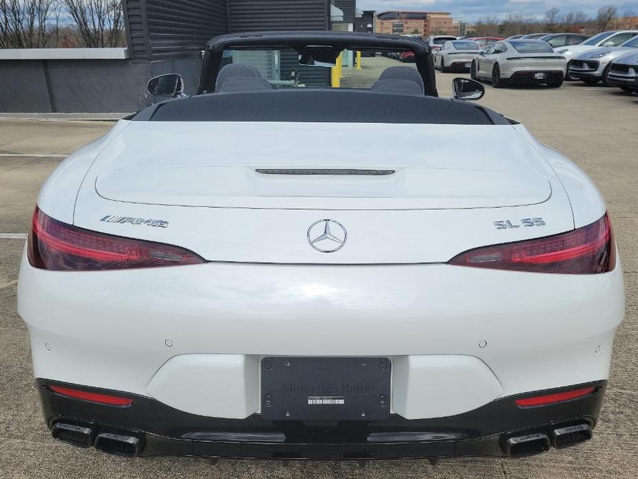 used 2022 Mercedes-Benz AMG SL 55 car, priced at $110,899